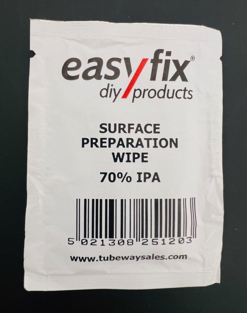 VHB Surface Cleaning Sachet Wipe x10 pack image 0